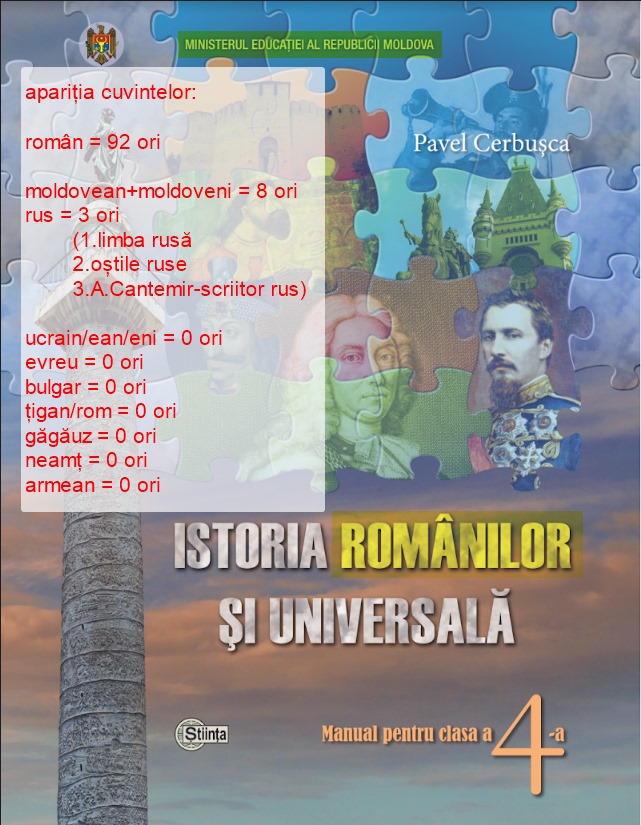 History of Romanian Schoolbook stats